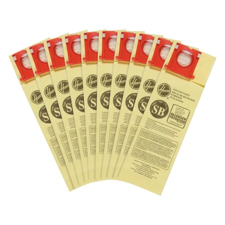 Hoover Commercial Allergen SB, 10 PK AH10170